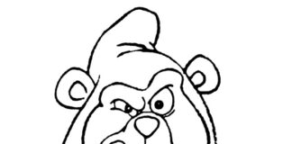 Livre de coloriage en ligne Angry Eraser