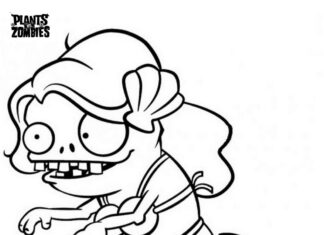 Plants Vs Zombies Coloring Pages To