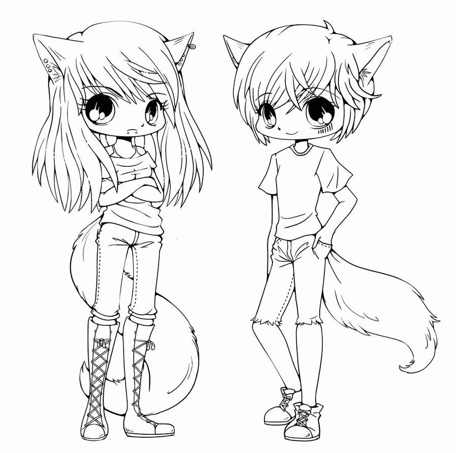   Coloring Pages Anime Characters  Free
