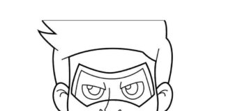 coloring page online henry danger