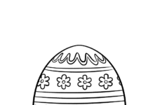 Online coloring book of baby chickens and an egg
