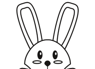 coloring book online bunny in an egg
