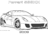 kolorowanka ferrari 599XX online