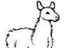 Livre de coloriage en ligne Alpaca pour enfants