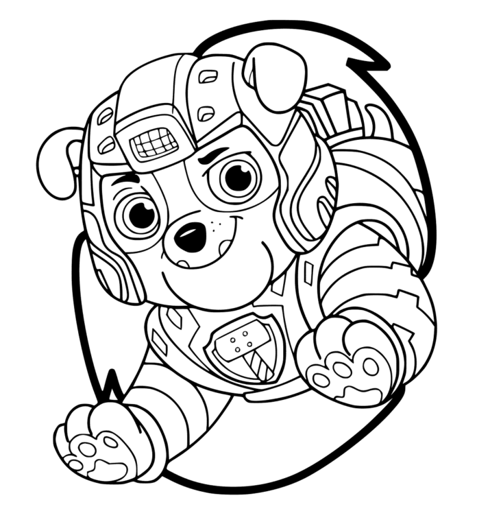 Libro para colorear del Bulldog de los dibujos animados para niños para  imprimir y en línea