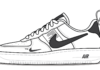 Online omalovánky Nike Air Jordan Shoes