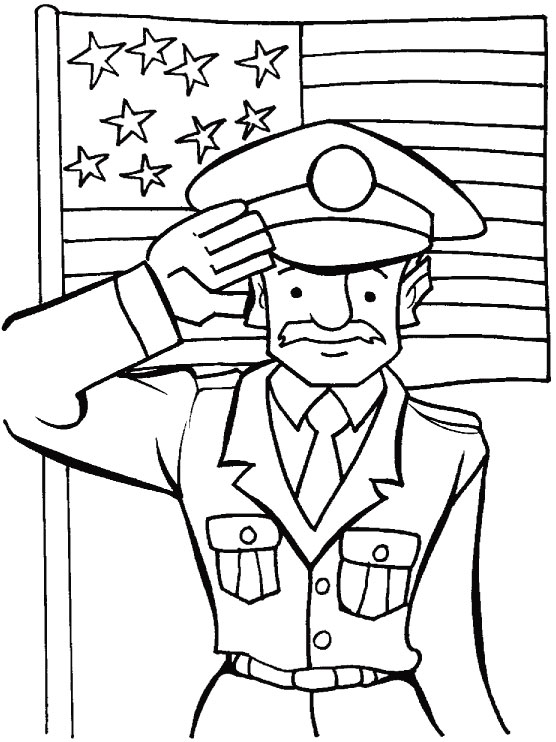 Veteran's Day online coloring book