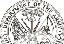 Kolorowanka online Logo Armia USA