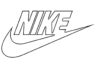 Kolorowanka online Napis Nike