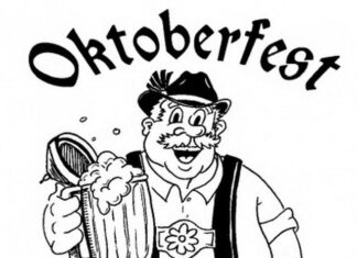 Livro online para colorir Oktoberfest Baviera