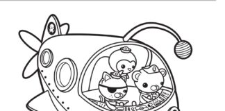 Octonauts online coloring book for kids