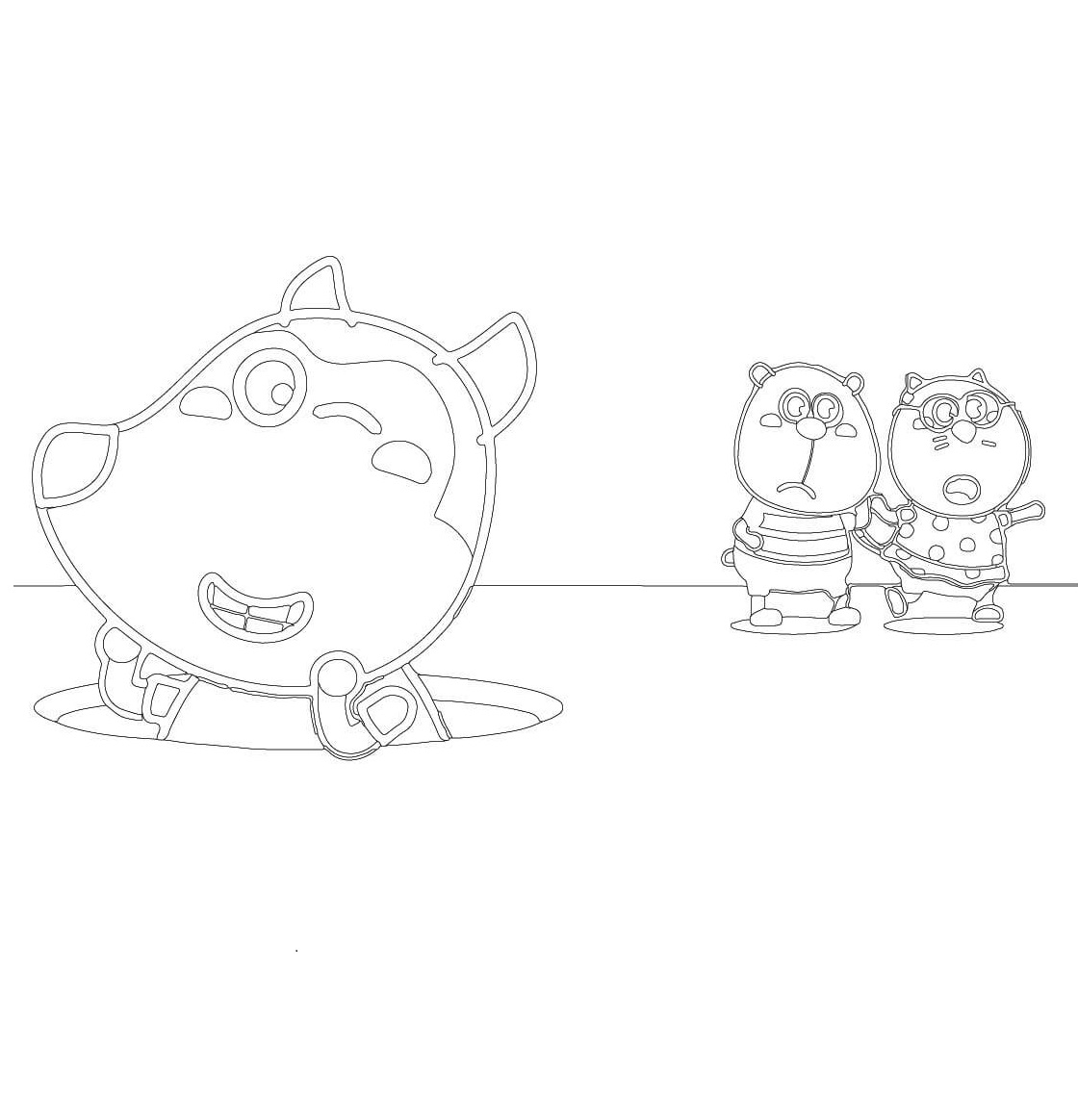 6400 Collections Wolfoo Cartoon Coloring Pages  Latest HD