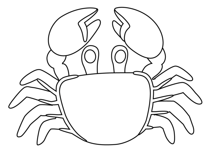 Online coloring book Shellfish for kids
