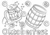 Livro online para colorir Beer Celebration Alemanha