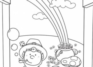 Holiday Symbols Online Coloring Book