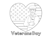 Kolorowanka online Veterans Day