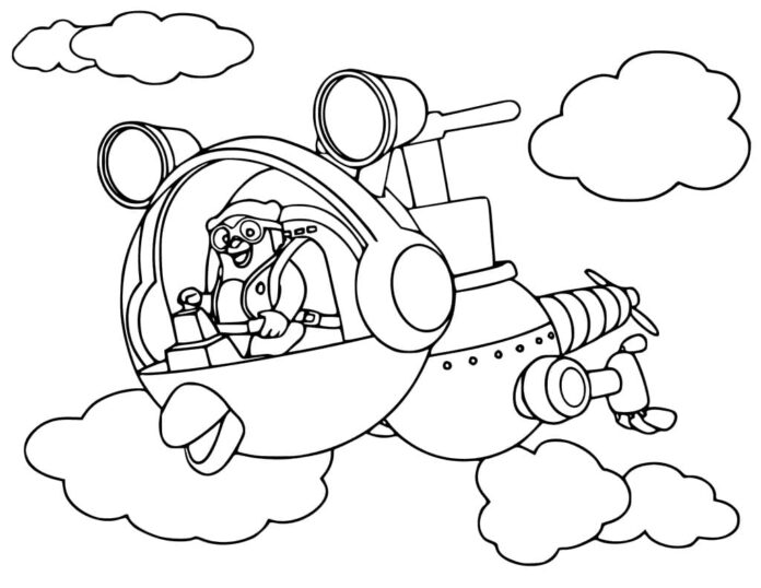 Coloring Book Special Agent Oso for Kids to Print