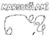 Marsupilami Fairy Tale coloring book for kids to print