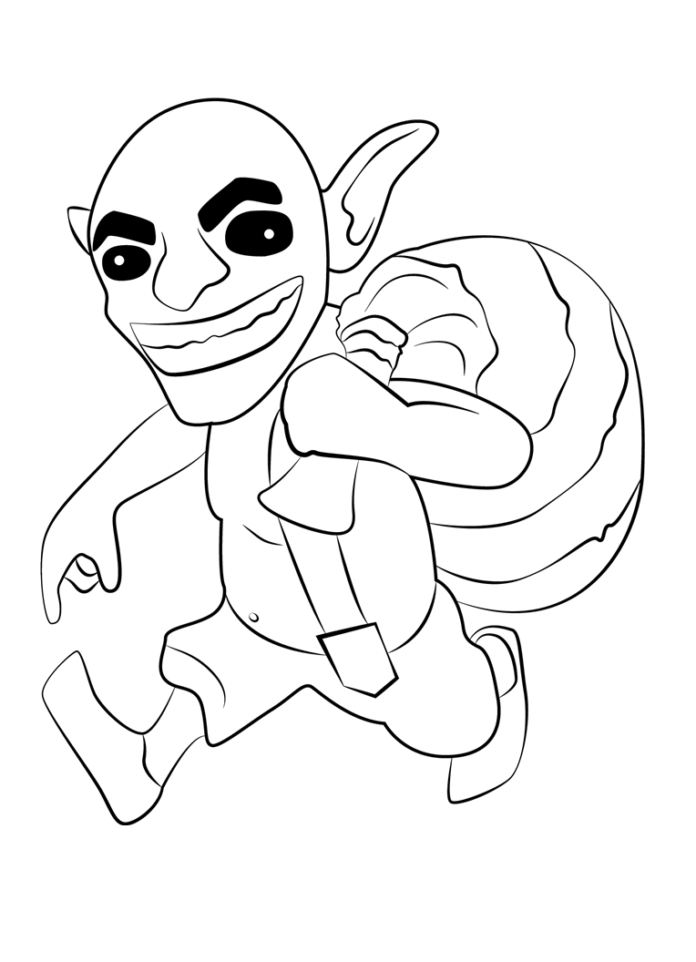 Online Coloring Book Fictional Character Green Goblin