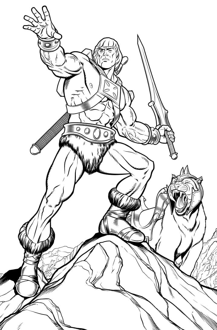 He Man Coloring Pages