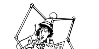 Inspector Gadget printable coloring book