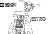 Libro para colorear de Jestro de Nexo Knights