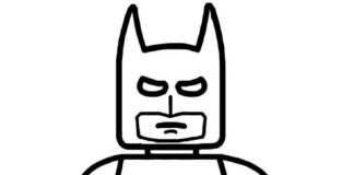 Livro para colorir Lego Batman para impressão