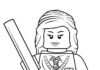 Livre de coloriage imprimable Lego Hermione Granger de Harry Potter