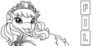 Livre de coloriage imprimable Filly Funtasia Logo