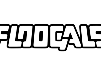 Livro para colorir o logotipo do Floogals imprimível