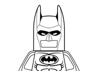 Omalovánky Lego Batman pro děti k vytištění