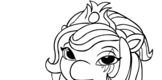 Printable coloring book by Lynn from Filly Funtasia