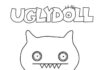 Printable UglyDolls lettering and logo coloring book