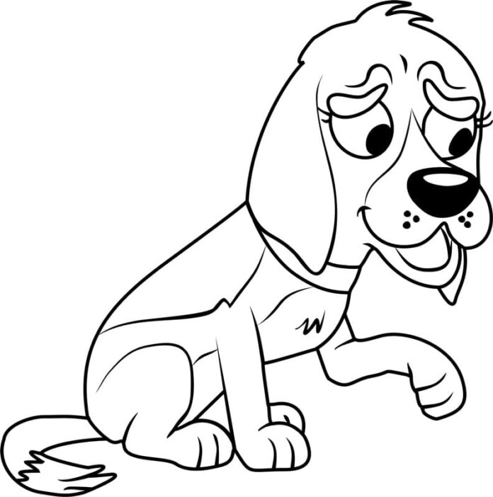 Printable Pound Puppies Coloring Book