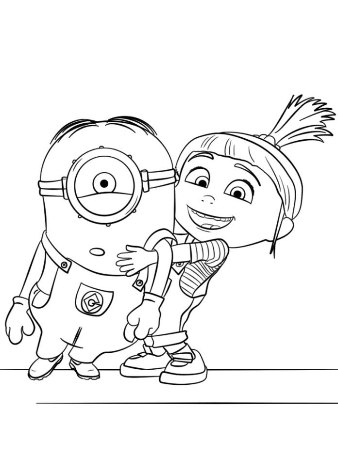 Printable Cartoon Character from Despicable Me