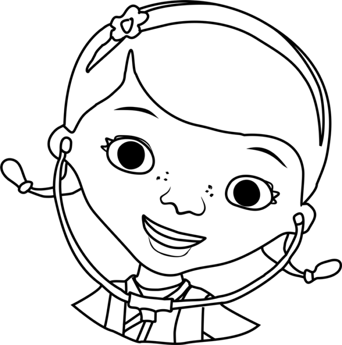 Coloring book Character from the fairy tale Clinic for Teddy Bears