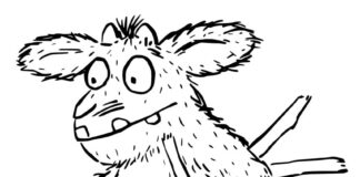 Livre de coloriage imprimable sur le personnage du Gruffalo
