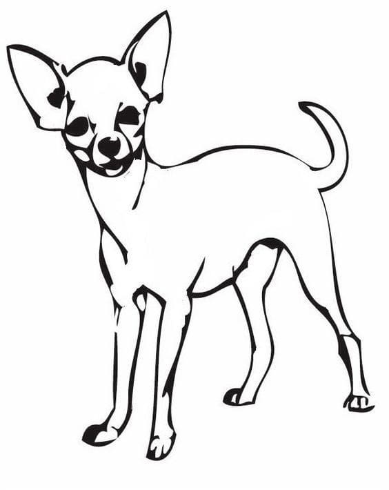 オンライン塗り絵ラトラー犬