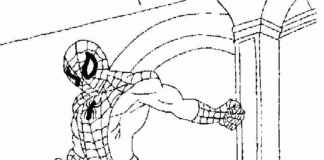 Spiderman und der Grüne Kobold Online-Malbuch