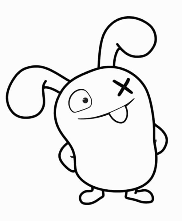 Printable Ox Monster Coloring Book from UglyDolls