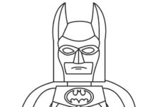 Printable Superhero Batman Lego Coloring Book