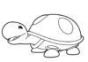 Omaľovánky Uki korytnačka na vytlačenie