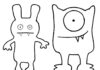 UglyDolls 塗り絵帳（子供用）を印刷する