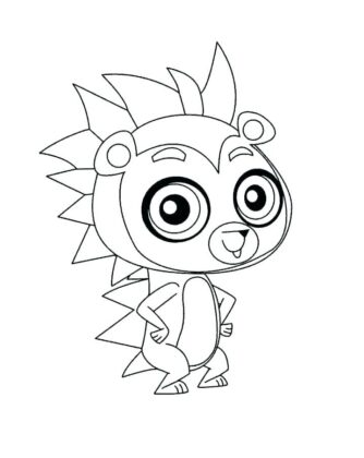 printable coloring pages the littlest pet shop pets wonder pets