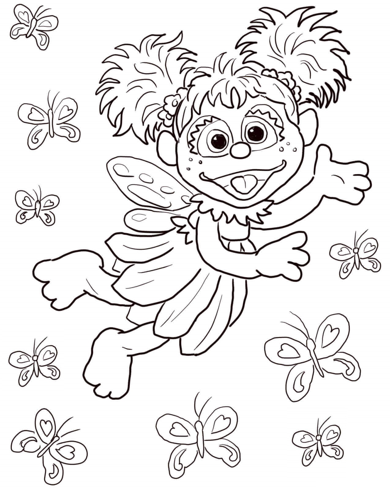 elmo and zoe coloring pages