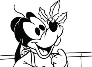 Baby Goofy Coloring Book