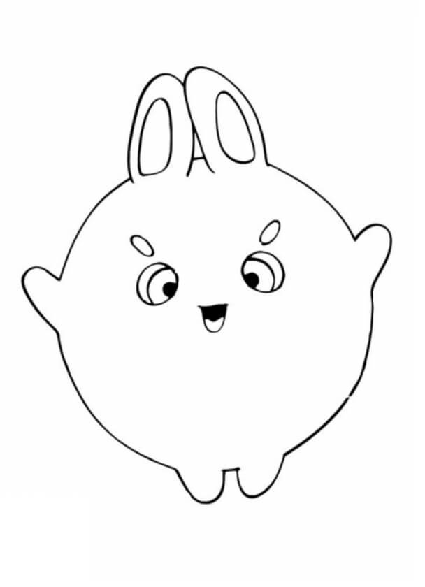 Libro da colorare Big Boo con i coniglietti Sunny