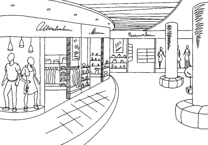 Mall Coloring Book - Gallery