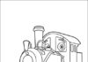 Libro para colorear de Chuggington - Puffer Pete