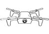 Malebog Drone legetøj til børn til udskrivning
